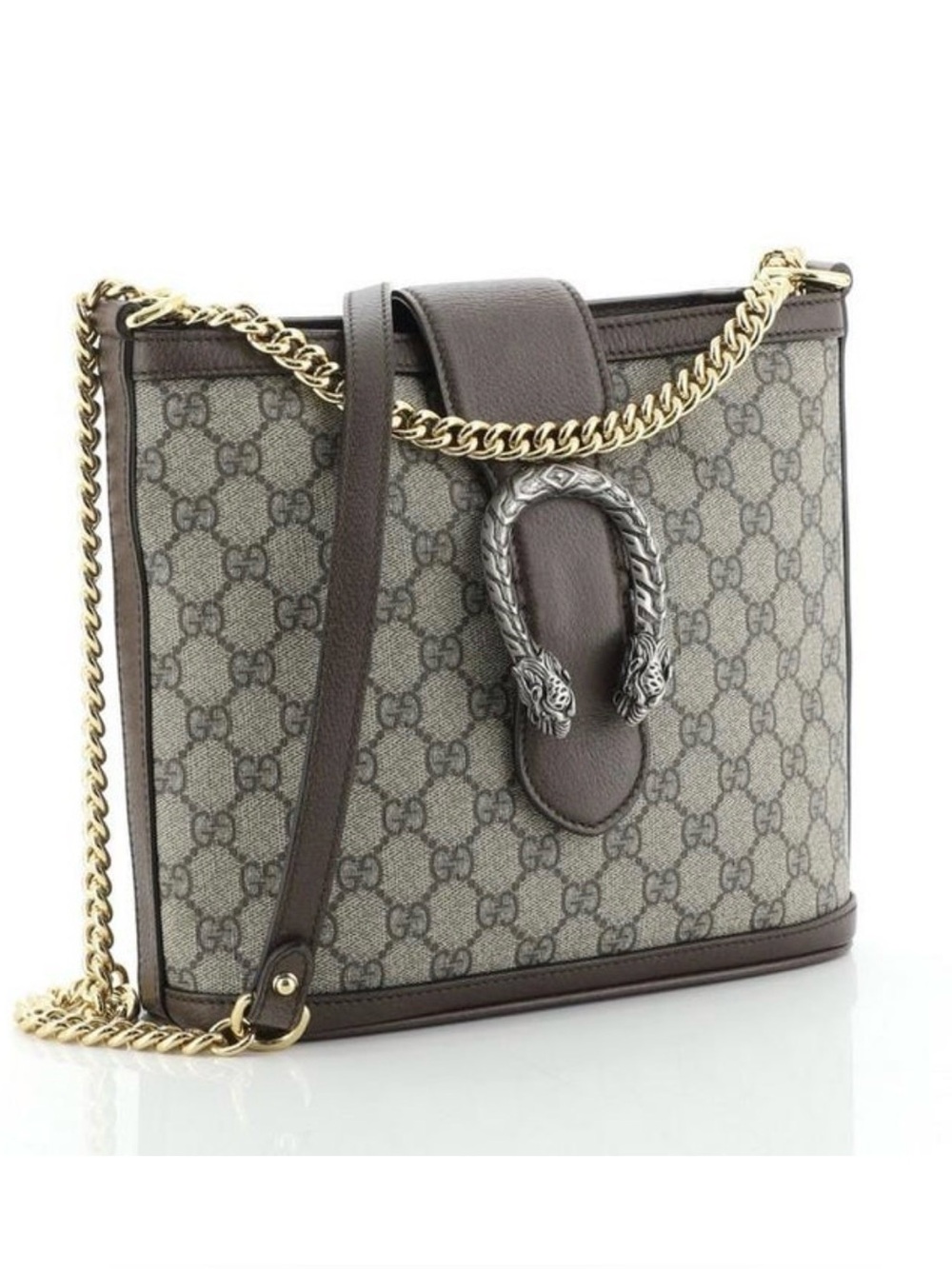 Gucci Dionysus Bag GG Coated Canvas Medium; EUC-Like New!